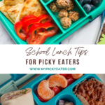 school lunch tips, picky eater lunch ideas, successful school lunches