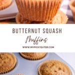 Butternut squash muffins